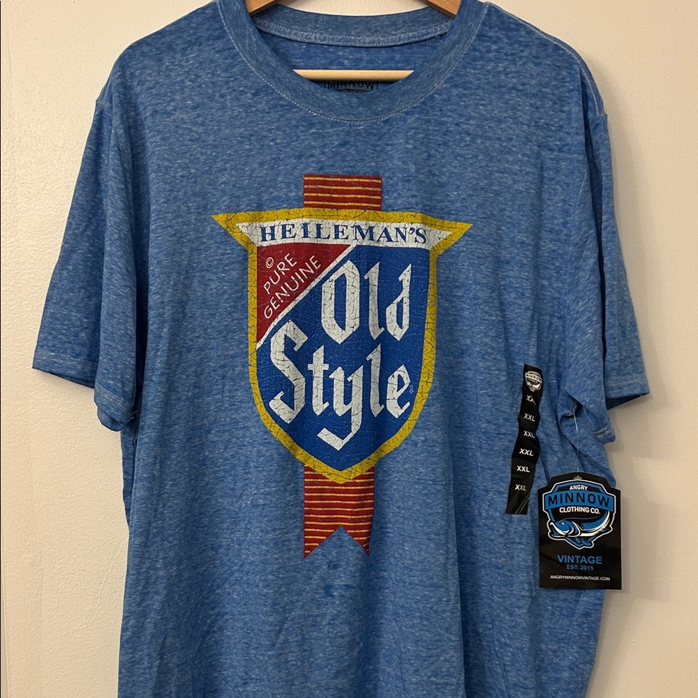 Minnow Men’s Vintage Blue Graphic Tee